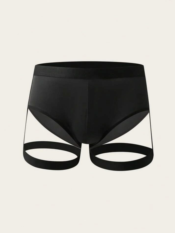 MAD-MEN Men's Elastic Waist Sexy Triangle Leg-Loop Underwear
